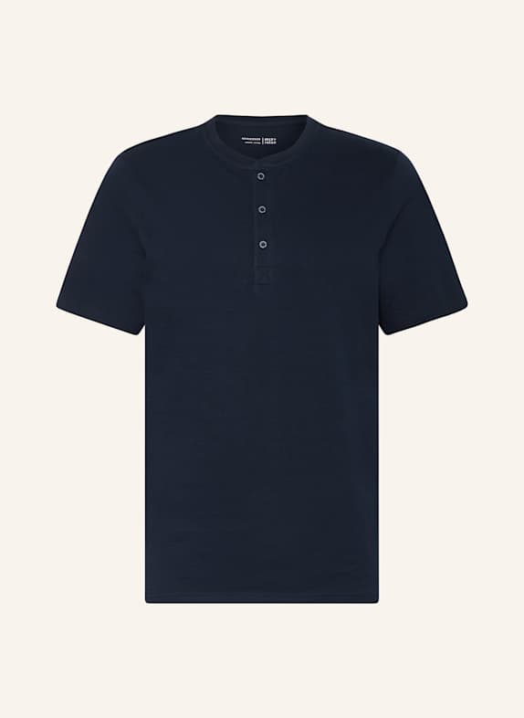 SCHIESSER Schlafshirt MIX+RELAX DUNKELBLAU