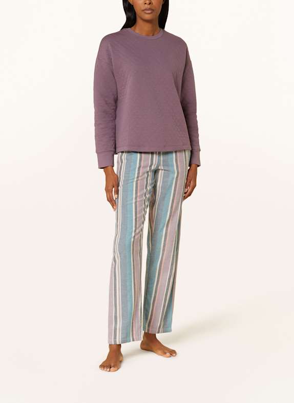 SCHIESSER Loungesweatshirt MIX+RELAX FUCHSIA