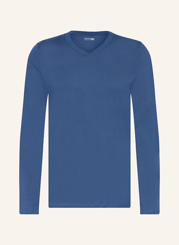SCHIESSER Schlafshirt MIX+RELAX DUNKELBLAU