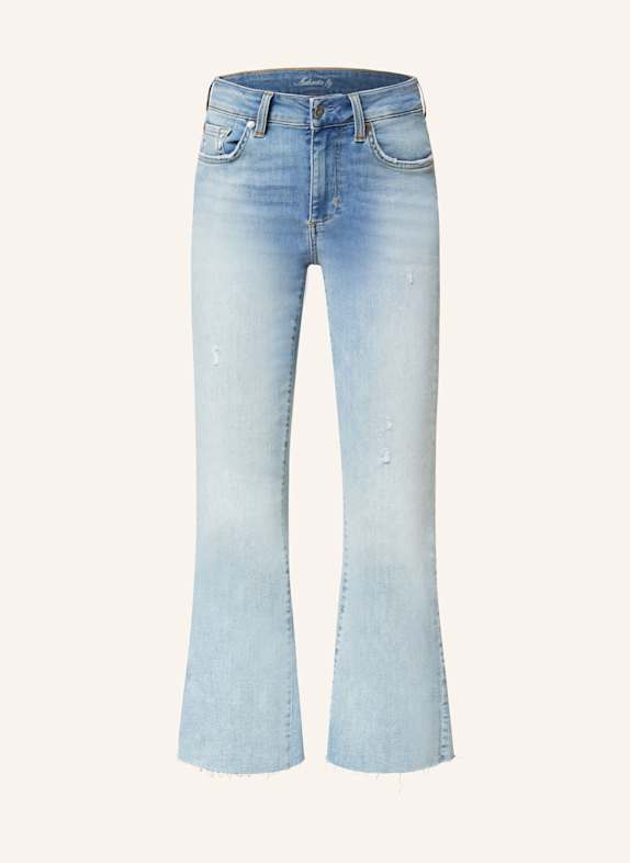 LIU JO Flared Jeans 78848 Den.Blue lt.cherry w