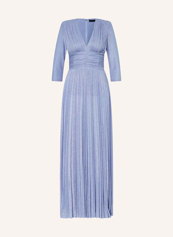 LIU JO Kleid mit 3/4-Arm und Glitzergarn HELLBLAU
