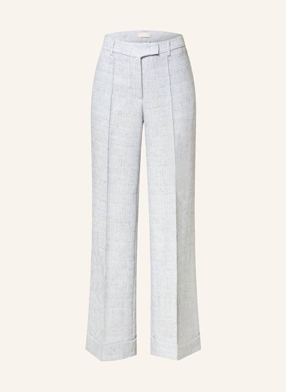 LIU JO Tweed-Hose HELLBLAU
