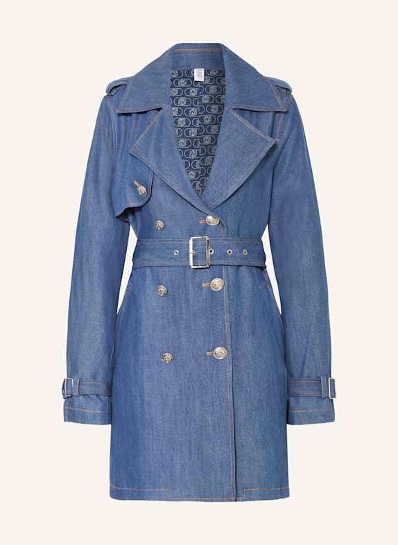 LIU JO Trenchcoat in Jeansoptik 78845 Den.Blue lt.tencel c