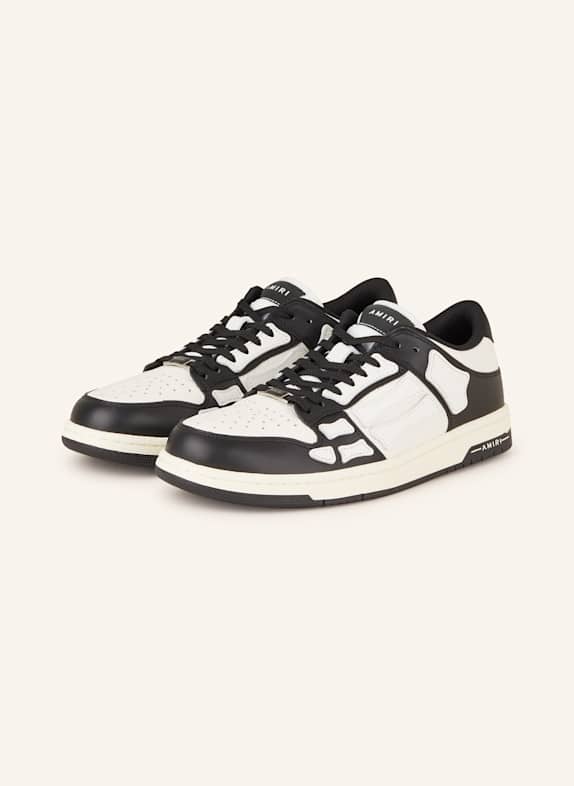 AMIRI Sneaker SKEL TOP LOW WEISS/ SCHWARZ