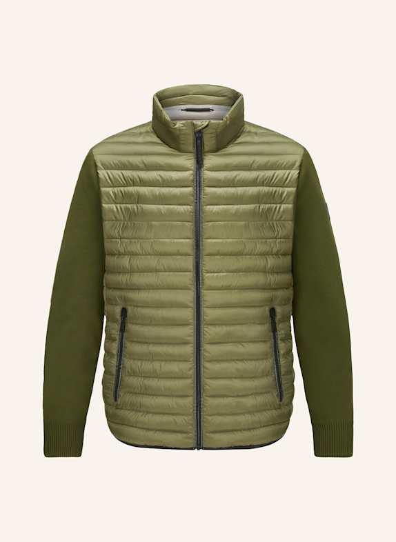 MILESTONE Steppjacke MSAMARILLO im Materialmix KHAKI