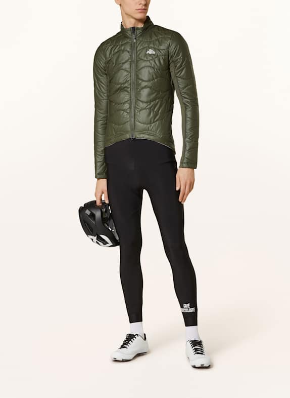 CAFÉ DU CYCLISTE Thermo-fietsjack ALBERTINE KAKI