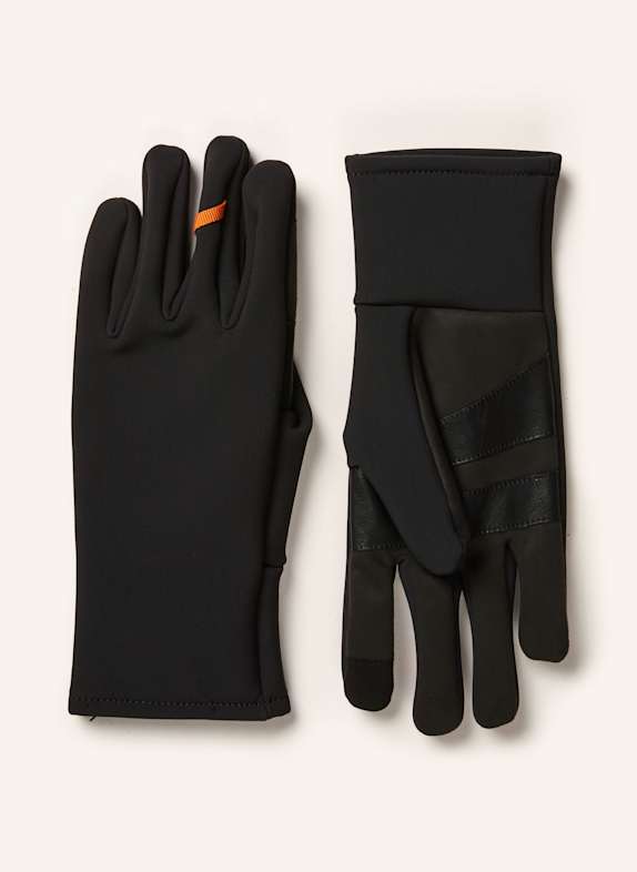 CAFÉ DU CYCLISTE Cykelhandsker med touchscreen-funktion SORT
