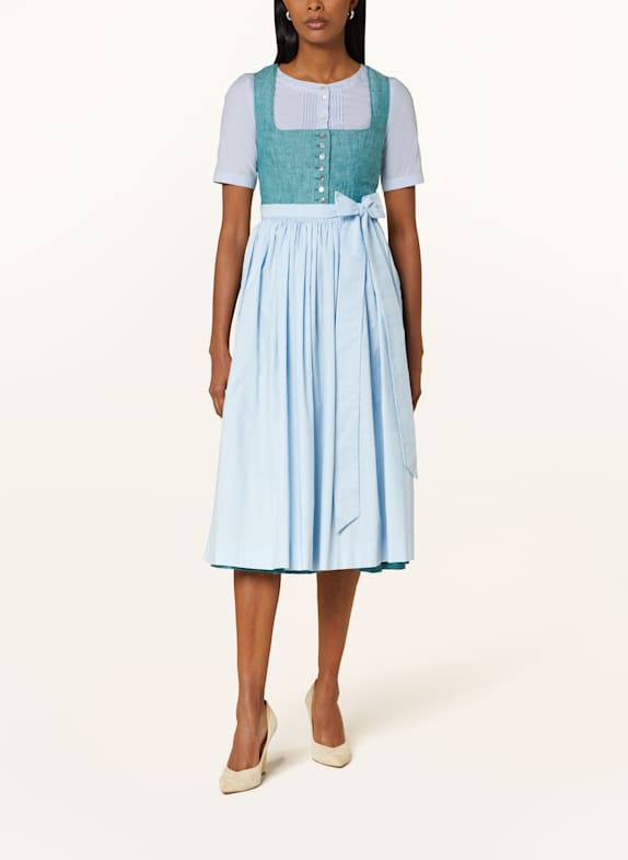 Grasegger Dirndlblouse ELKE LICHTBLAUW