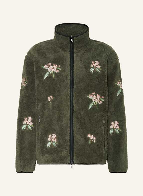 WOOLRICH Kunstfelljacke DUNKELGRÜN