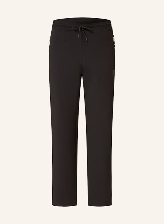 EA7 EMPORIO ARMANI Spodnie dresowe CZARNY