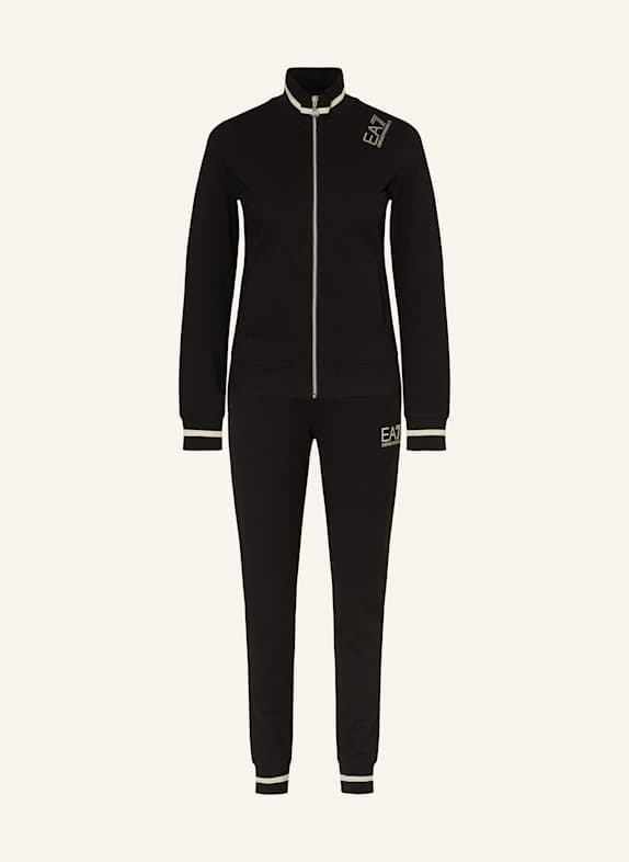 EA7 EMPORIO YFW9B armani Emporio YFW9B armani single-breasted wool suit jacket BLACK
