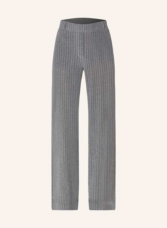 BAUM UND PFERDGARTEN Strickhose JYA mit Glitzergarn SILBER