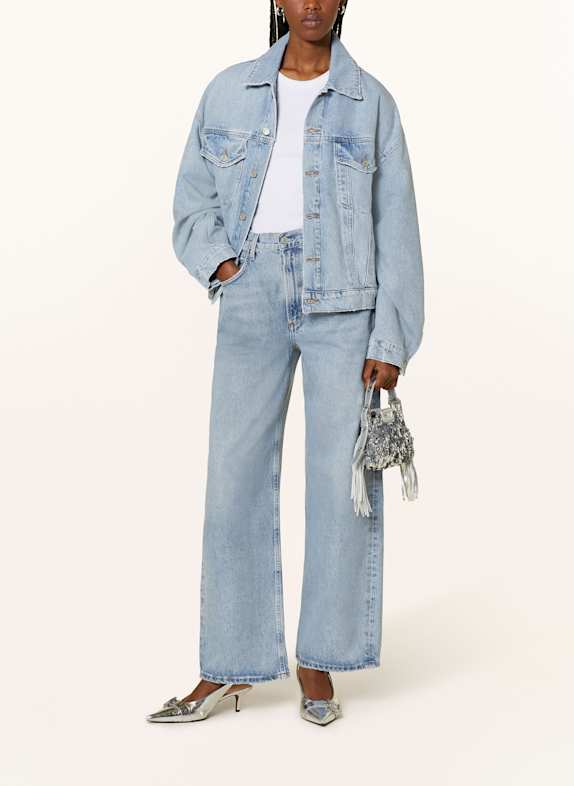 AGOLDE Jeans LOW CURVE JEAN force force (vint marbled ind)