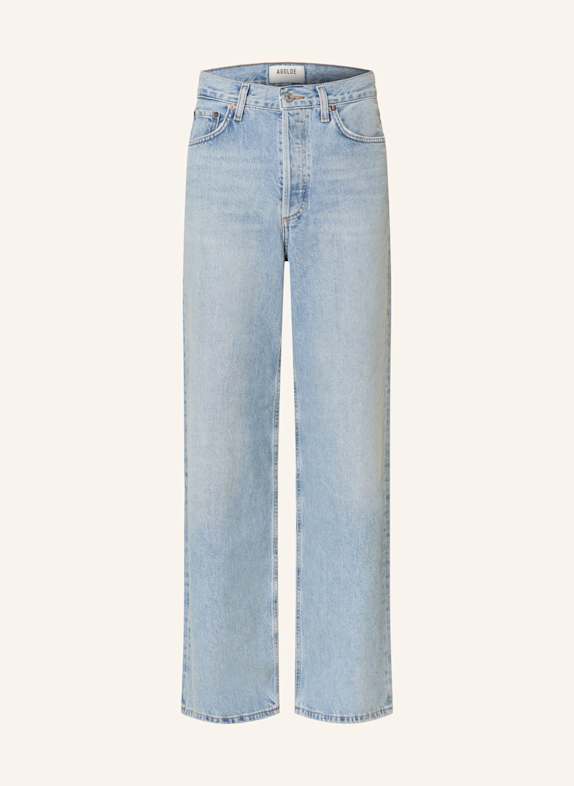 AGOLDE Straight Jeans HARPER fl flash (med marble ind)