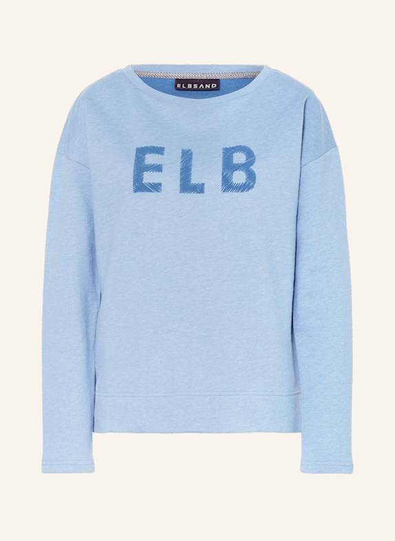 ELBSAND Sweatshirt ARUNA HELLBLAU/ BLAU