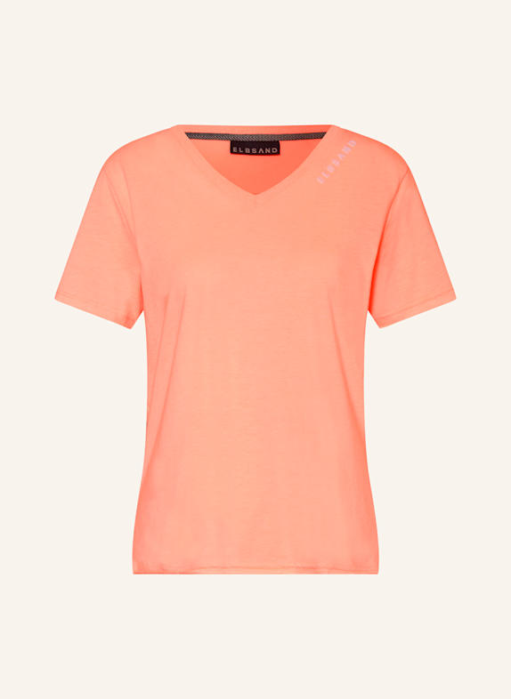 ELBSAND T-Shirt TALVI NEONROSA