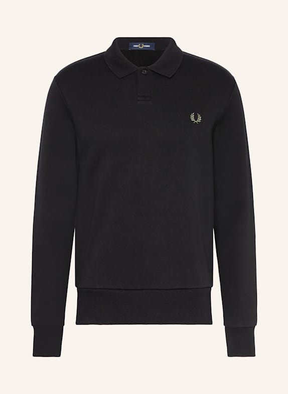 FRED PERRY Poloshirt SCHWARZ