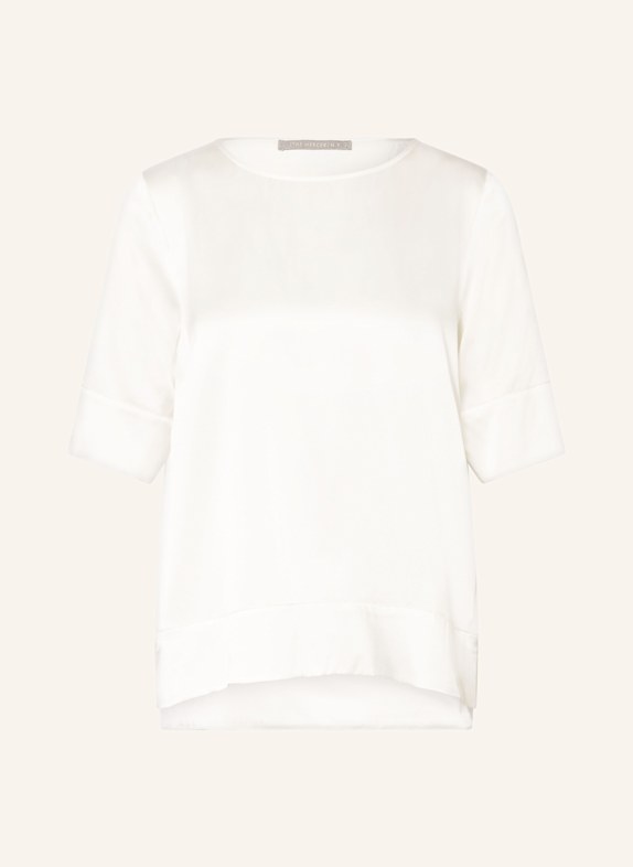 (THE MERCER) N.Y. Blusenshirt aus Seide ECRU