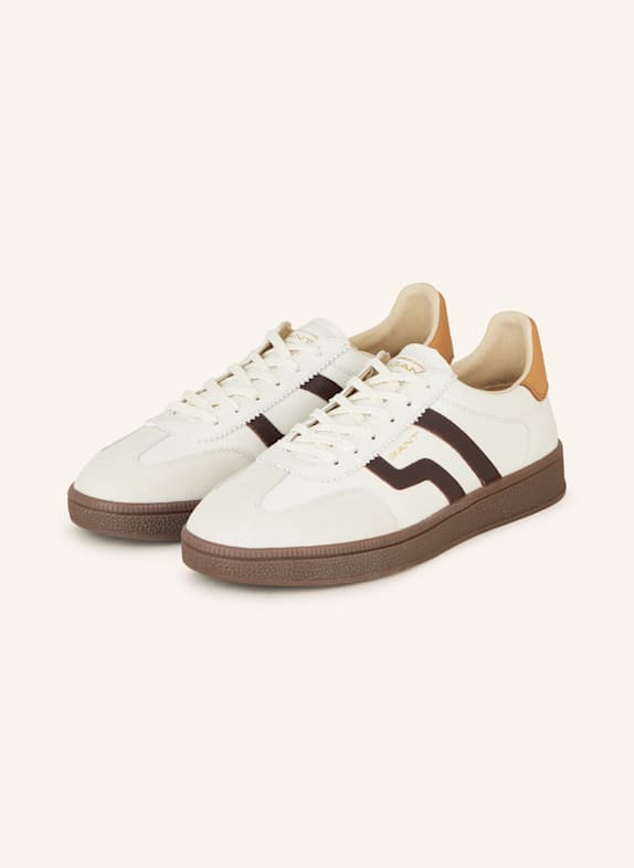 GANT Sneaker CUZIMA WEISS/ DUNKELBRAUN