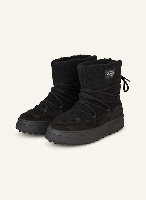 GANT Plateau-Boots SCHWARZ