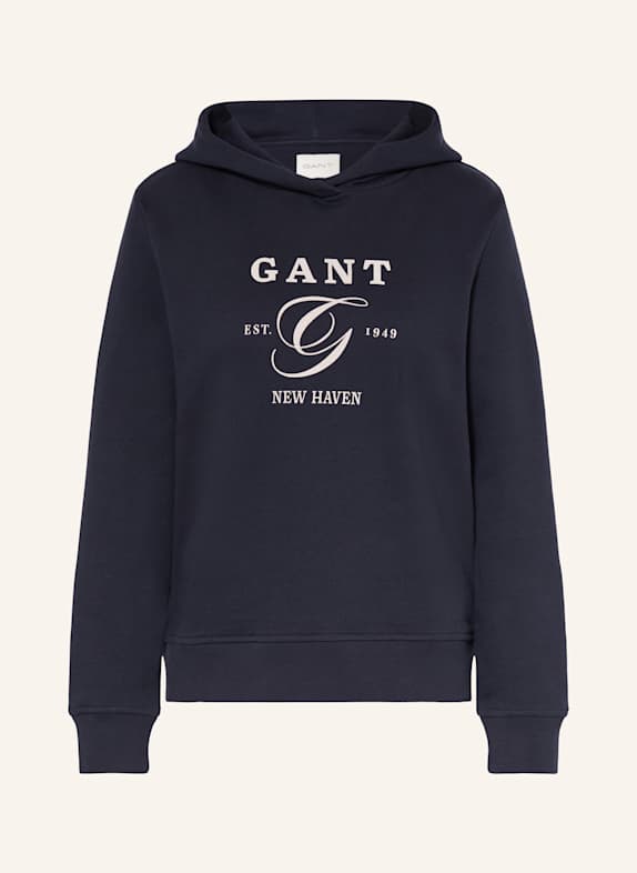 GANT Hoodie DUNKELBLAU/ CREME