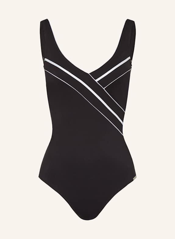 Charmline Shape-Badeanzug BODY POWER SCHWARZ/ SILBER