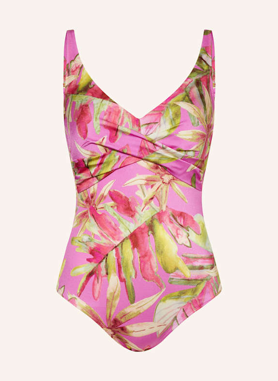 Charmline Shape-Badeanzug PINK HEART PINK/ HELLGRÜN/ FUCHSIA