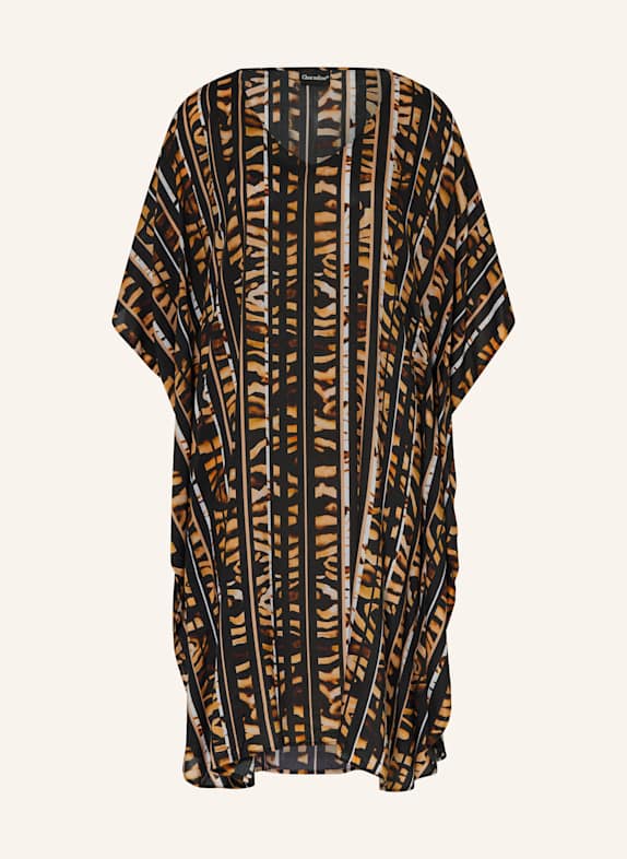 Charmline Kaftan WILD NOBLESSE ČERNÁ/ HNĚDÁ