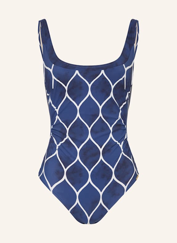 Charmline Shape-Badeanzug OCEAN CLOUD BLAU/ ECRU
