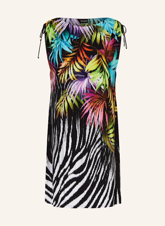 Charmline Strandkleid PALMERAIE VIEW SCHWARZ/ HELLBLAU/ LILA