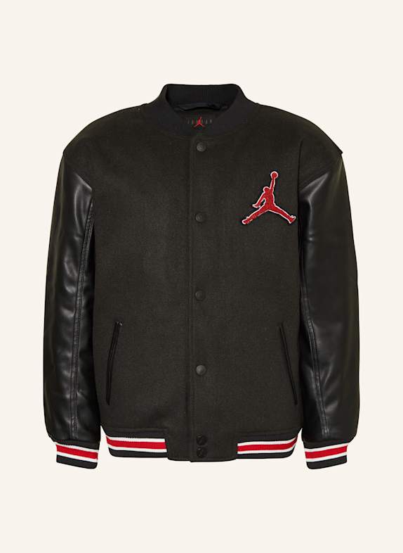 JORDAN College-Jacke JORDAN VARSITY SCHWARZ