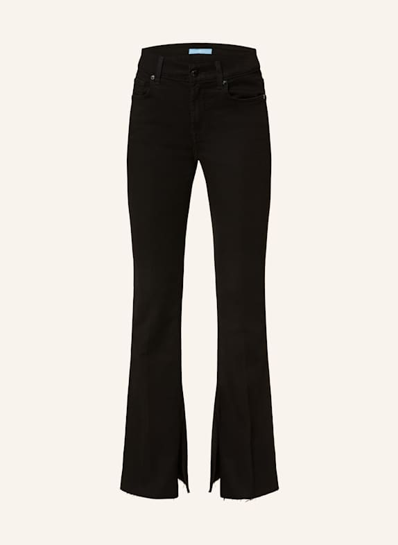 7 for all mankind Bootcut Jeans SCHWARZ