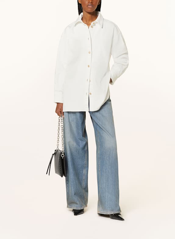 7 for all mankind Overjacket z jeansu NINA BIAŁY