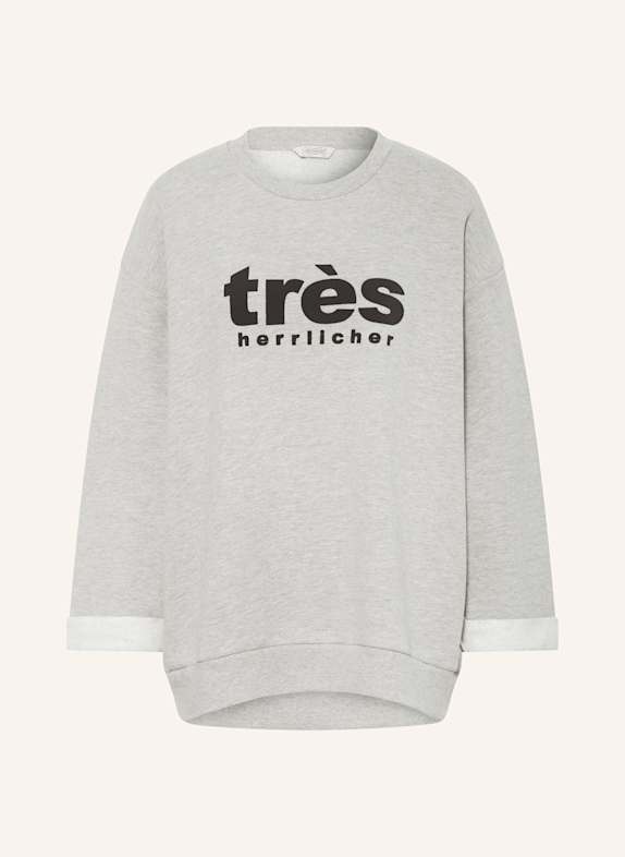 Herrlicher Oversized sweatshirt CHRISTY LIGHT GRAY