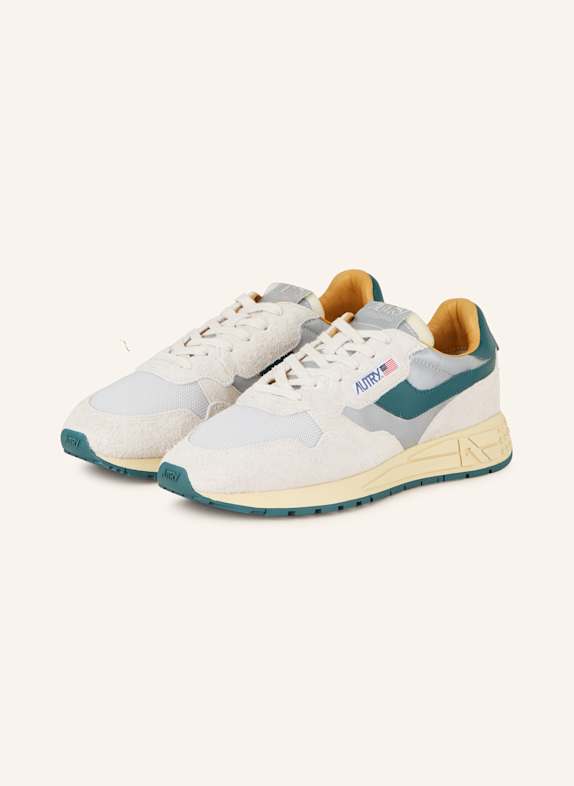 AUTRY Sneakersy REELWIND LOW JASNOCZARY/ SZARY/ CIEMNOZIELONY