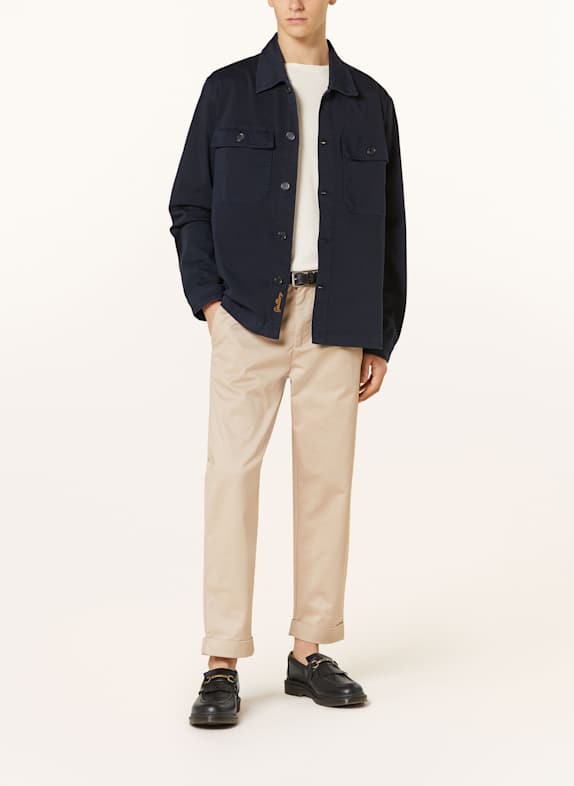 MOS MOSH Gallery Overshirt MMGMATTEO DONKERBLAUW