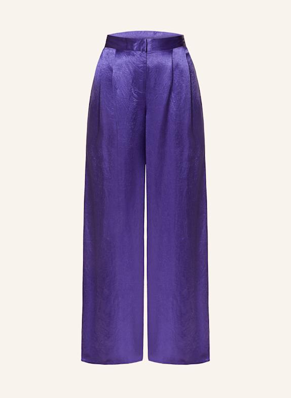 SELECTED Femme Marlenehose aus Satin LILA