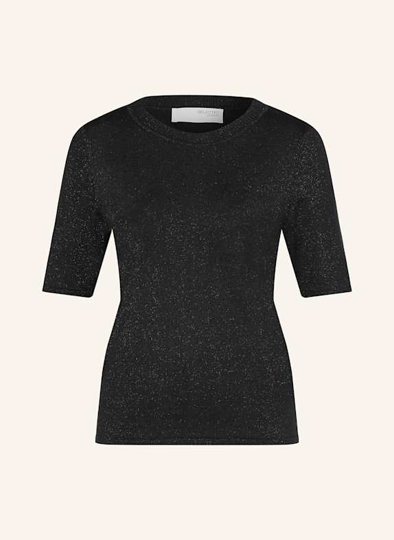 SELECTED Femme Strickshirt SCHWARZ