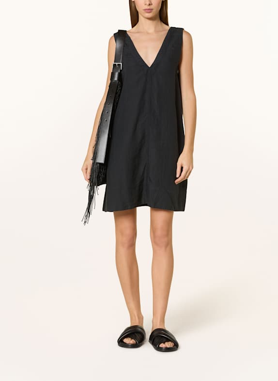 SELECTED Femme Linen dress BLACK