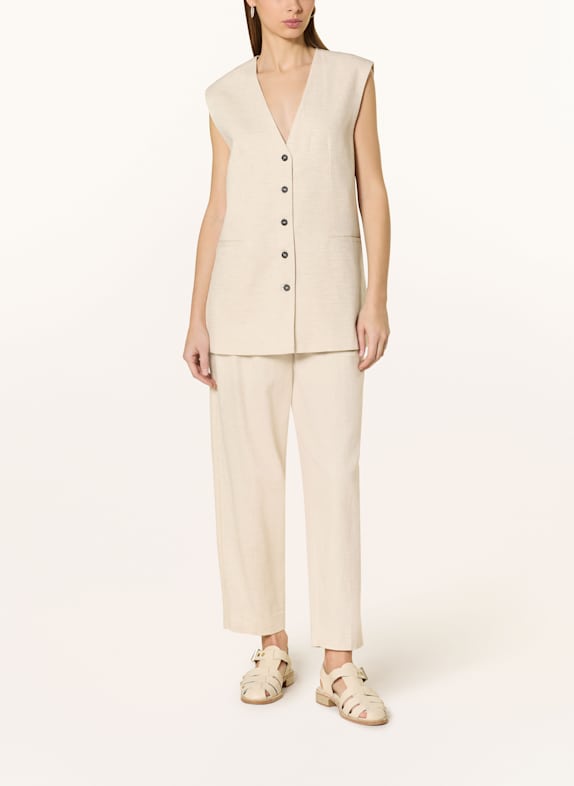 SELECTED Femme Blazerweste BEIGE