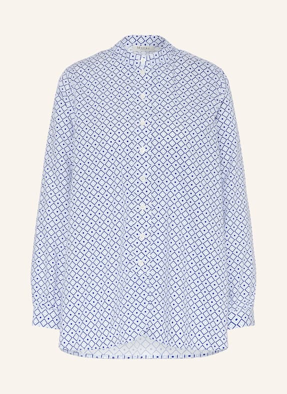 MAERZ MUENCHEN Bluse WEISS/ DUNKELBLAU/ HELLBLAU