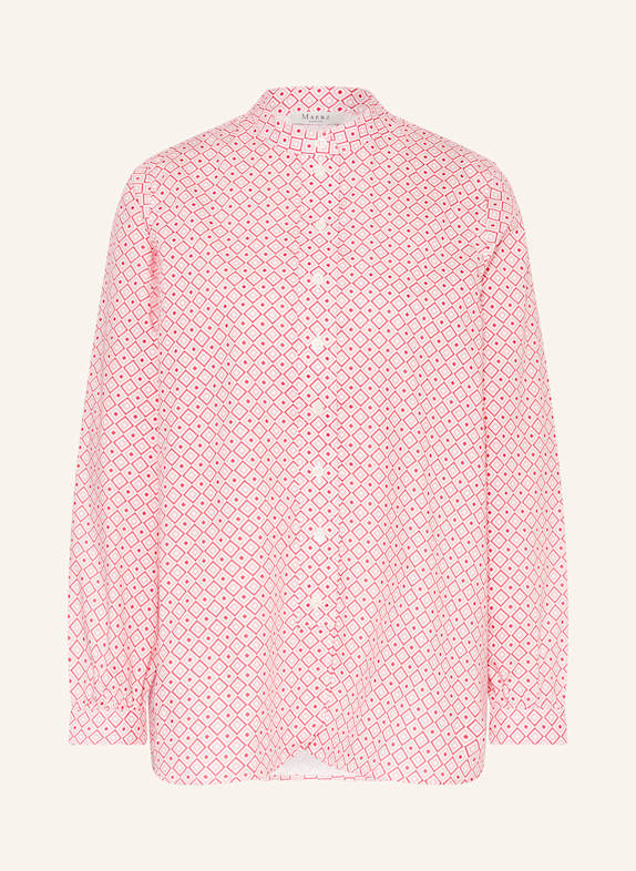 MAERZ MUENCHEN Bluse WEISS/ ROSA/ PINK