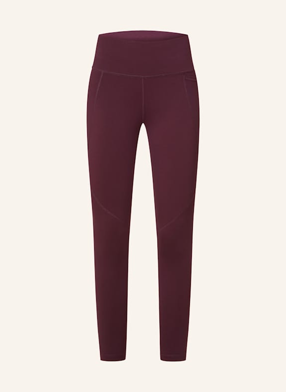 Sweaty Betty Tights POWER DUNKELROT