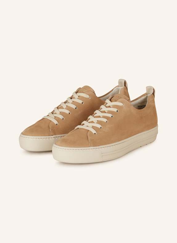 paul green Sneaker CAMEL
