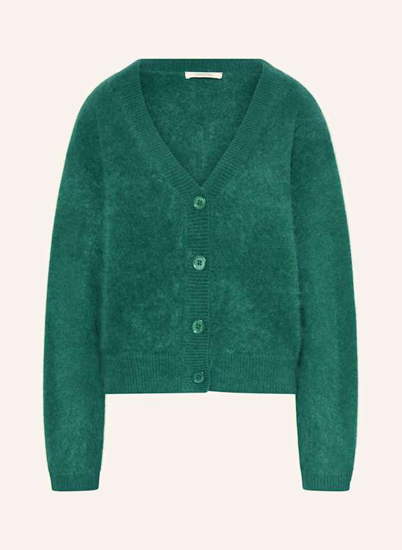 DOROTHEE SCHUMACHER Strickjacke mit Cashmere GRÜN