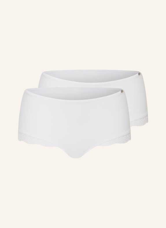 Skiny 2er-Pack Panties CLASSICOTTON WEISS