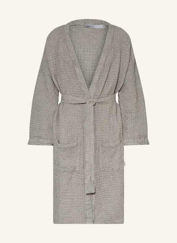 LUHTA HOME Szlafrok uniseks PELLAVA  SZARY