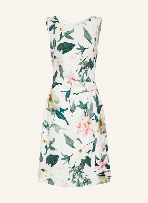 Vera Mont Cocktailkleid CREME/ ROSÉ/ DUNKELGRÜN