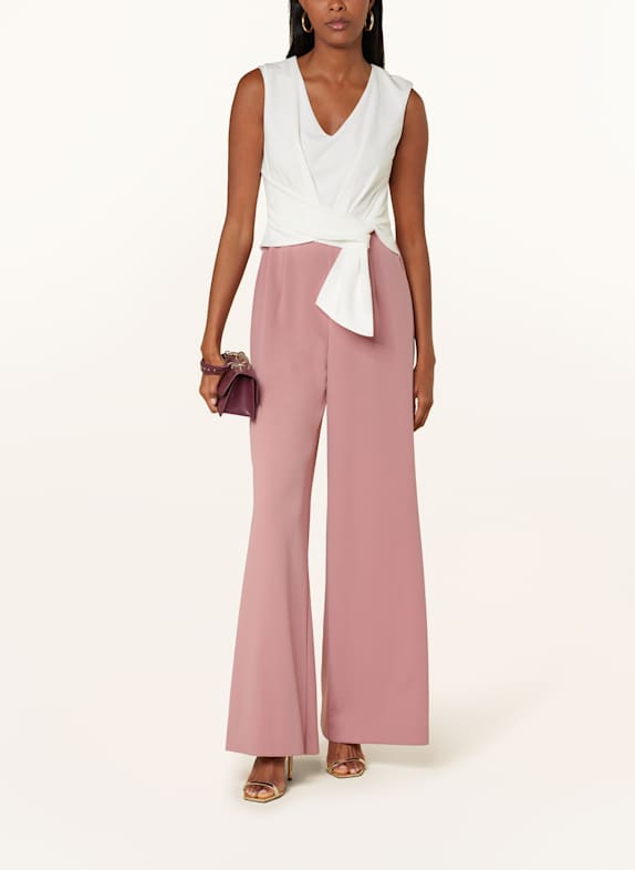 Vera Mont Jumpsuit ROSE/ WHITE
