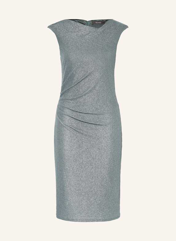 Vera Mont Cocktailkleid mit Glitzergarn GRÜN/ GRAU
